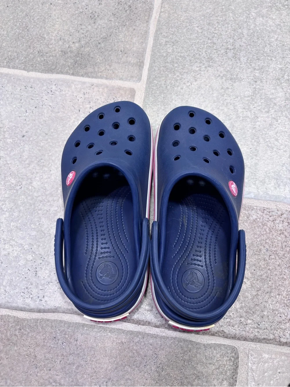 Crocs Crocband Slip On Clogs Kids 3 Blue